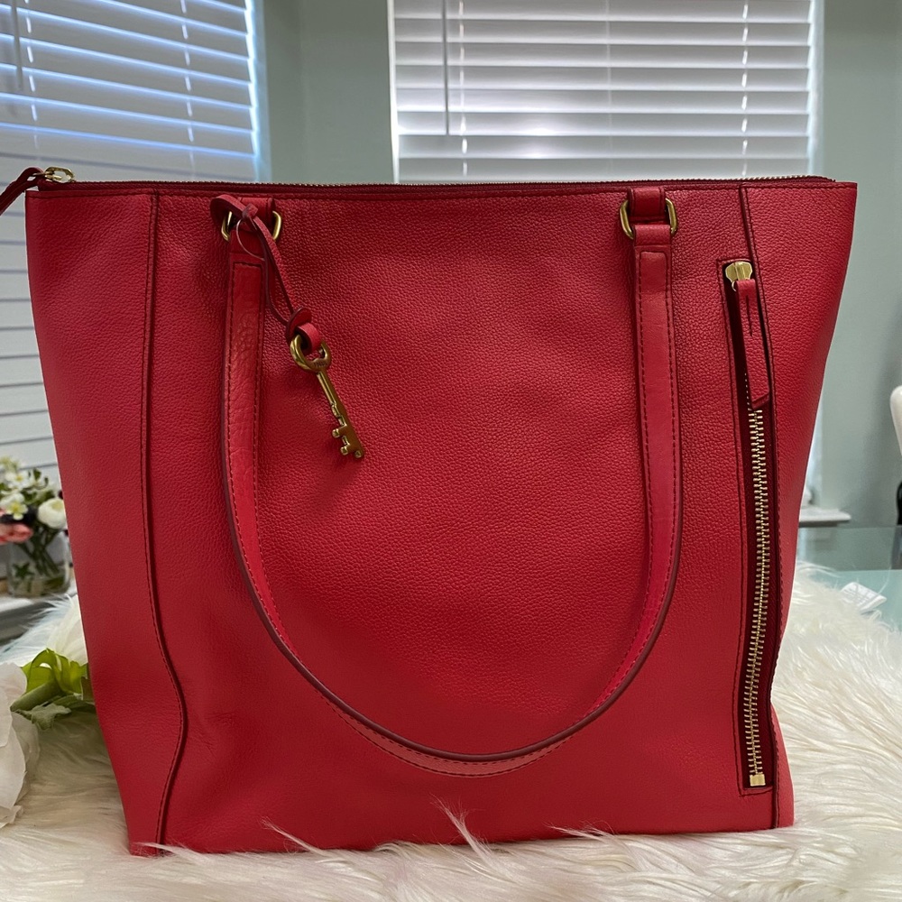 NWT FOSSIL Tara Shopper - Picture 6 of 14